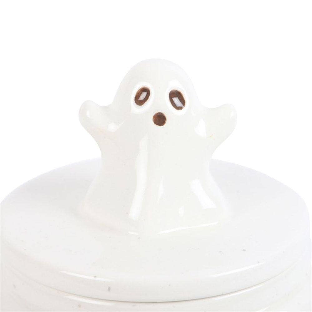 Hey Boo Ghost Storage Jar | Calming Colour