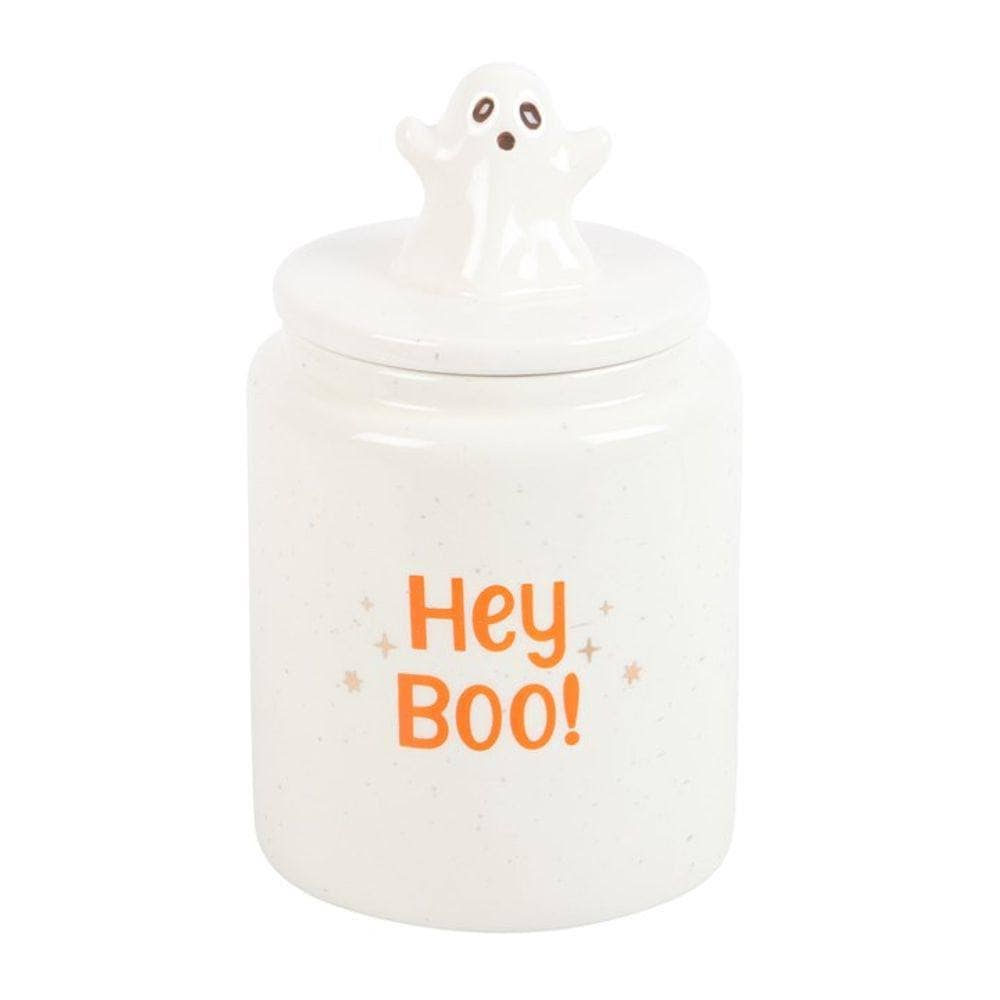 Hey Boo Ghost Storage Jar | Calming Colour