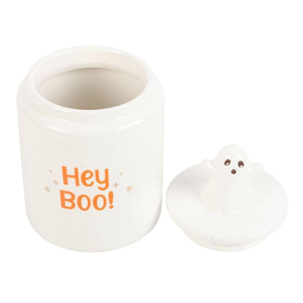 Hey Boo Ghost Storage Jar | Calming Colour