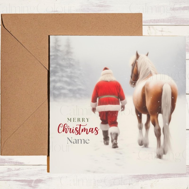 Horse Christmas Card | Christmas Card