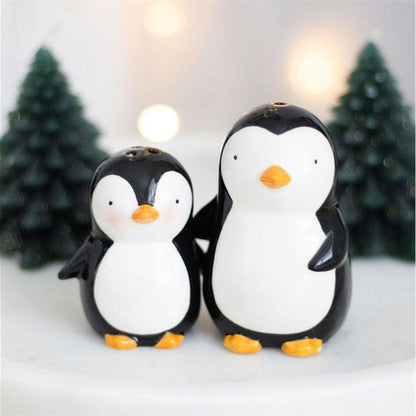 Hugging Penguins Salt and Pepper Shakers | Calming Colour