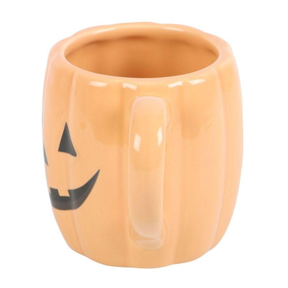 Jack - o' - Lantern Pumpkin Shaped Mug | Calming Colour