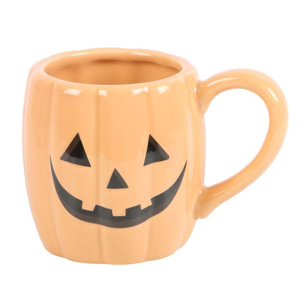 Jack - o' - Lantern Pumpkin Shaped Mug | Calming Colour