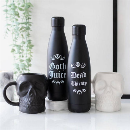 Matte White Skull Mug | Calming Colour