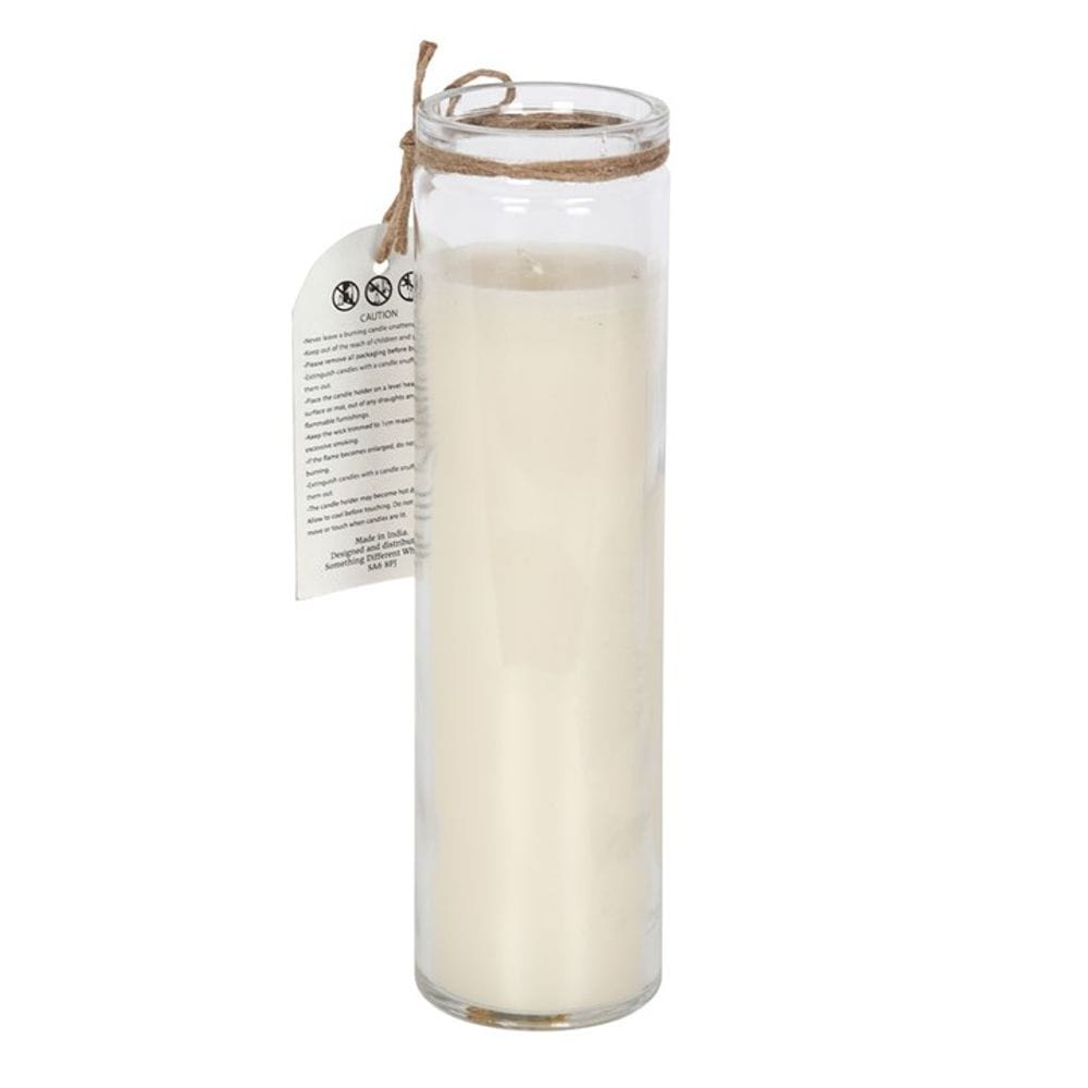 Moon Phase Coconut Tube Candle | Calming Colour