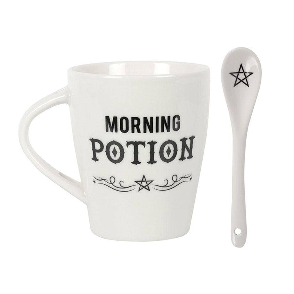 Morning Potion Mug and Spoon Set | Calming Colour