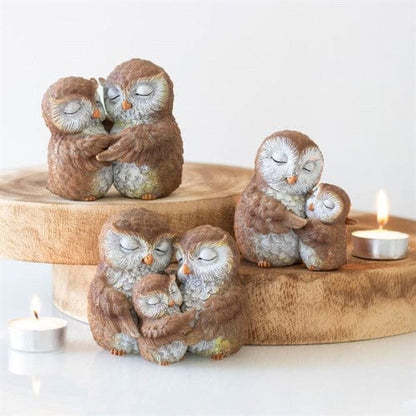 Mother and Baby Owl Ornament 'Owl Always Love You!' | Calming Colour