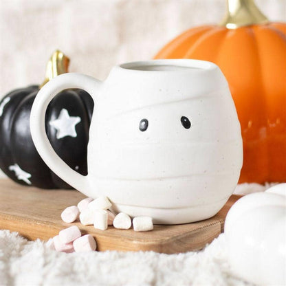 Mummy Shaped Rounded Mug | Calming Colour