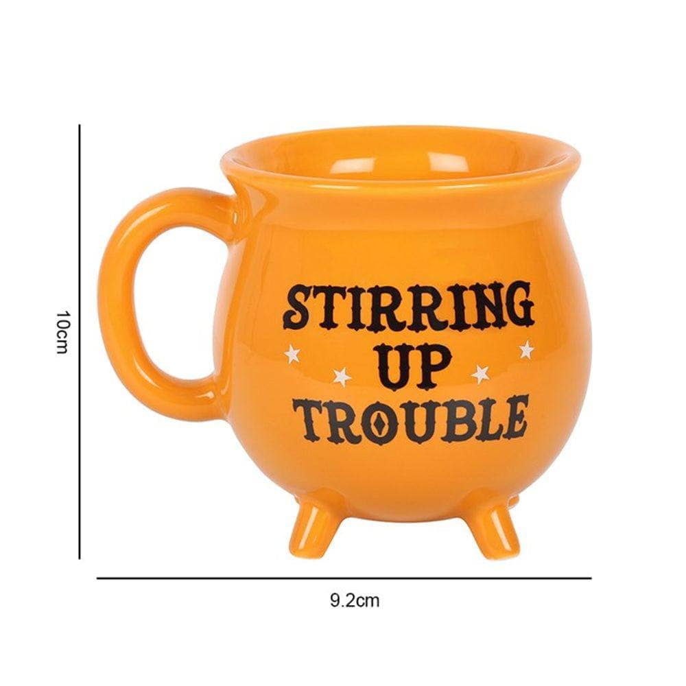 Orange Cauldron Mug | Stirring Up Trouble | Calming Colour