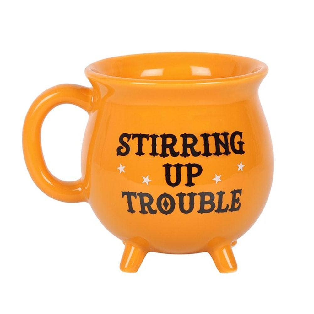 Orange Cauldron Mug | Stirring Up Trouble | Calming Colour