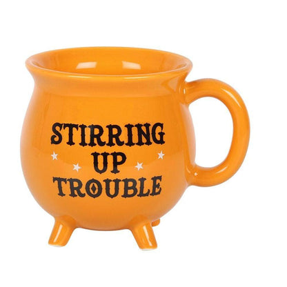 Orange Cauldron Mug | Stirring Up Trouble | Calming Colour