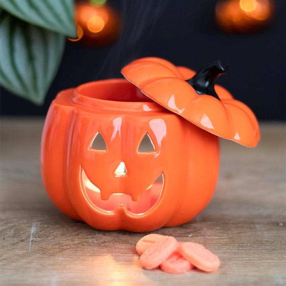 Orange Jack - O - Lantern Oil Burner | Calming Colour