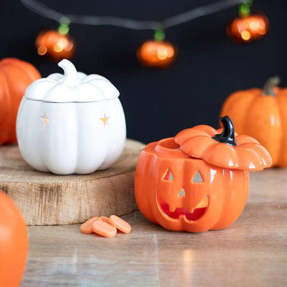 Orange Jack - O - Lantern Oil Burner | Calming Colour