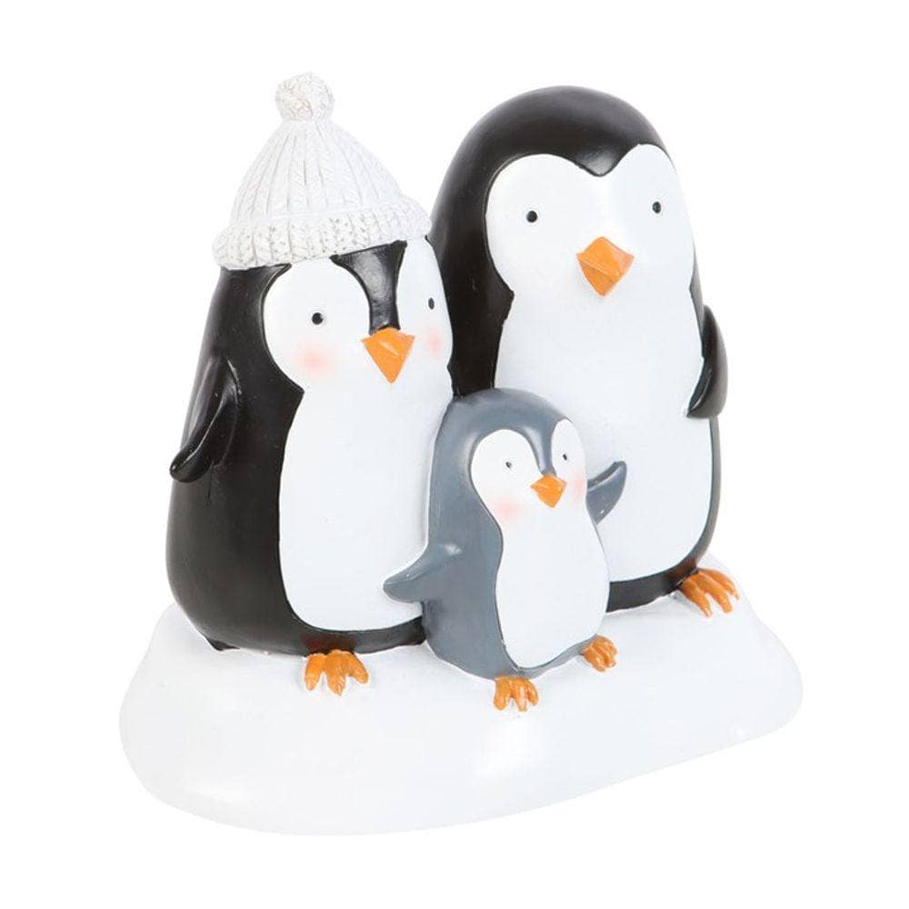 Penguin Family | Resin Ornament | Calming Colour