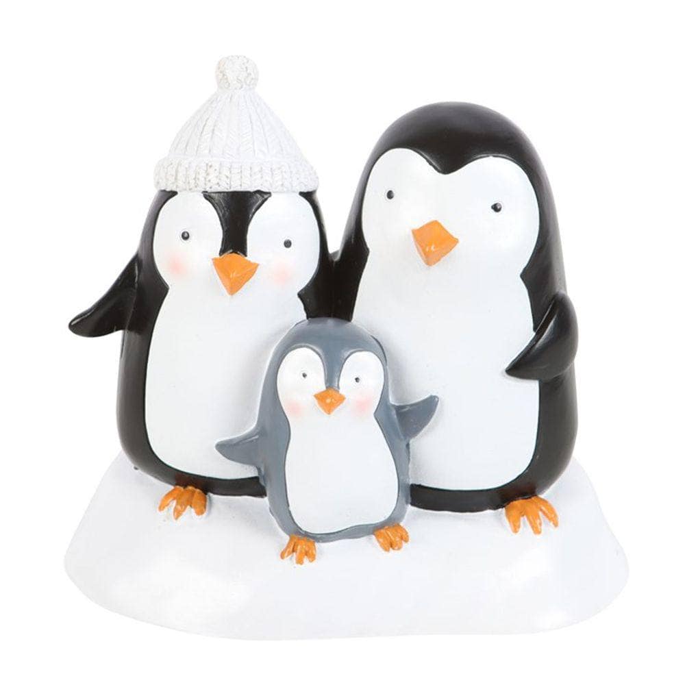 Penguin Family | Resin Ornament | Calming Colour