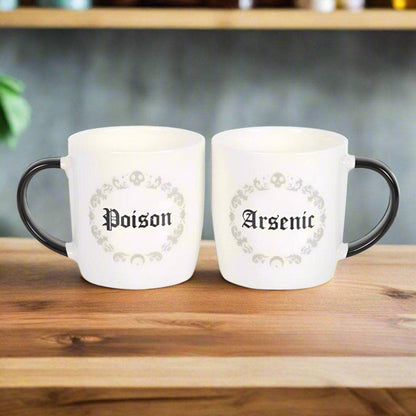 Poison and Arsenic Couples Mug Set | Calming Colour