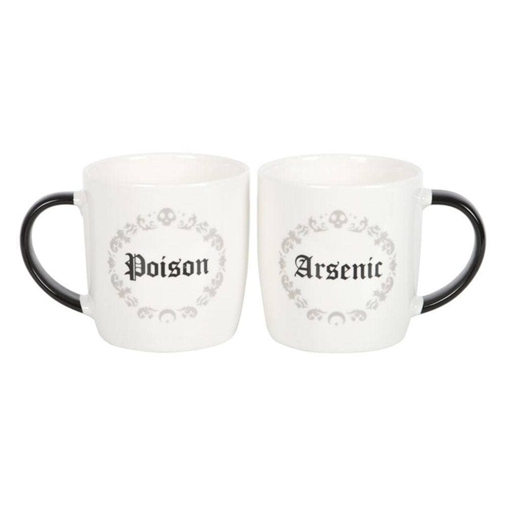 Poison and Arsenic Couples Mug Set | Calming Colour