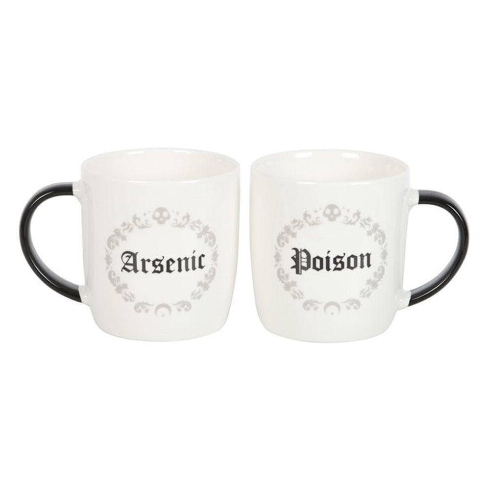 Poison and Arsenic Couples Mug Set | Calming Colour