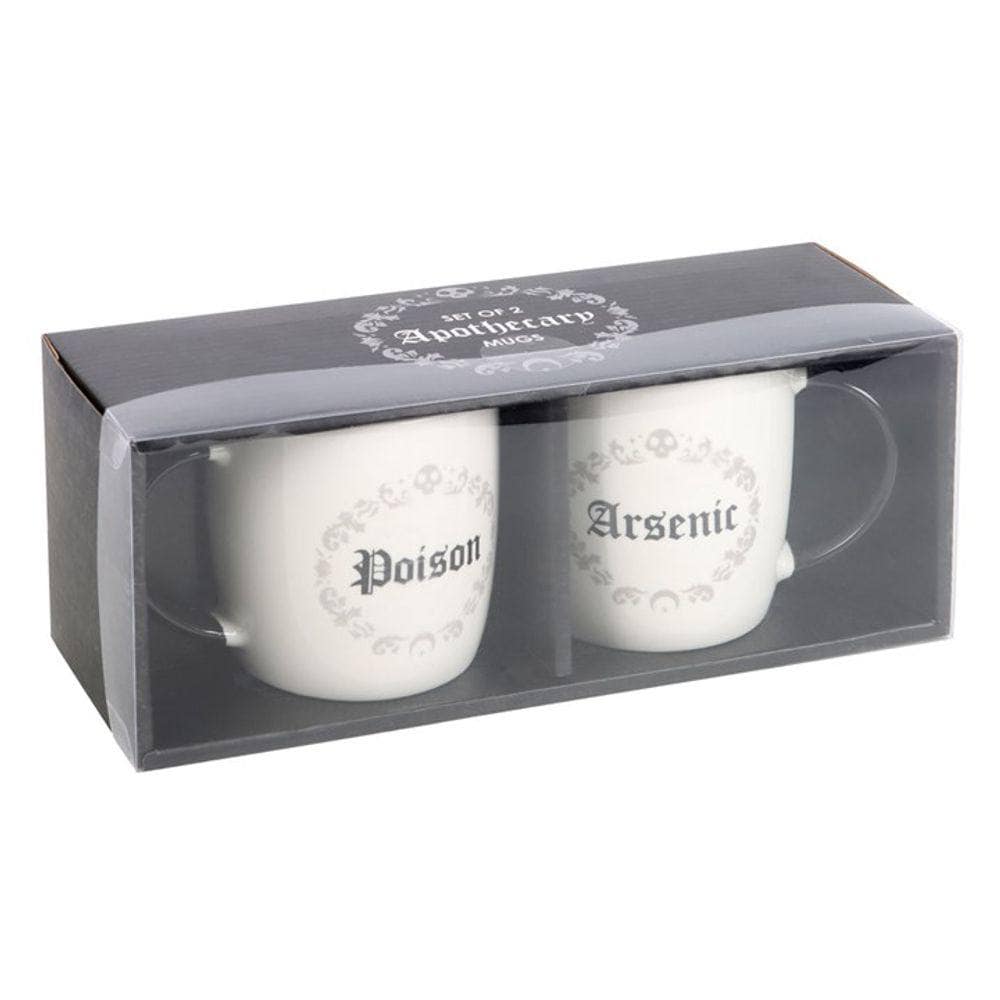 Poison and Arsenic Couples Mug Set | Calming Colour