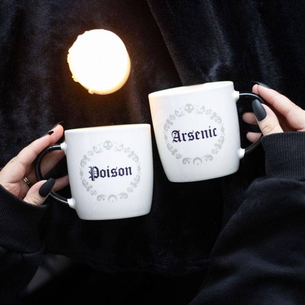 Poison and Arsenic Couples Mug Set | Calming Colour