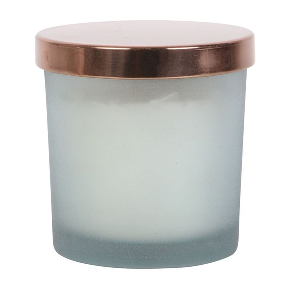 Positive Energy White Sage Crystal Chip Candle | Calming Colour