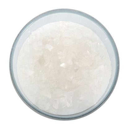 Positive Energy White Sage Crystal Chip Candle | Calming Colour