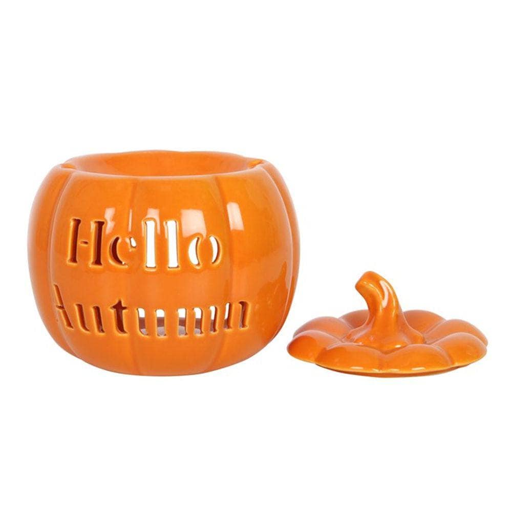 Pumpkin Oil Burner | Hello Autumn | Halloween | Calming Colour