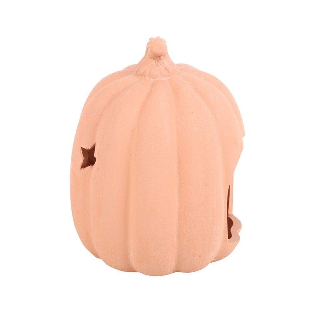 Pumpkin Tealight Holder | 9cm Terracotta | Calming Colour