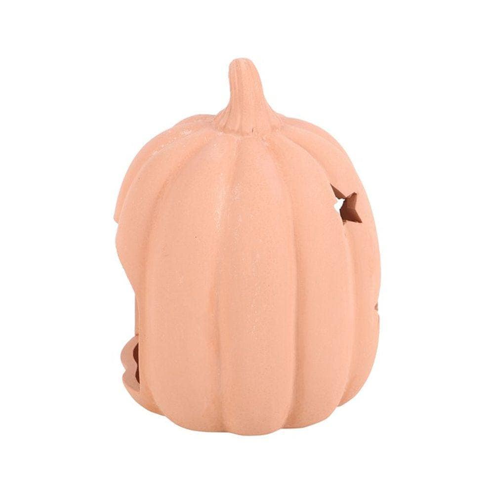 Pumpkin Tealight Holder | 9cm Terracotta | Calming Colour