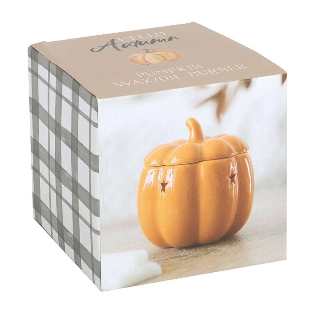 Pumpkin Wax Melt Burner | Calming Colour