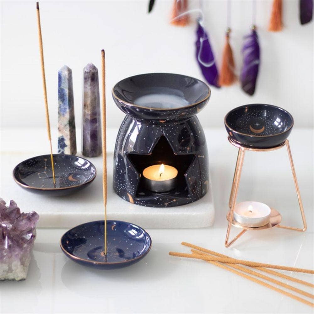 Purple Constellation Oil Burner | Calming Colour