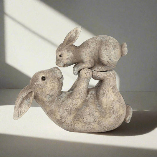 Rabbit Ornament | "Some Bunny Loves You" | Calming Colour