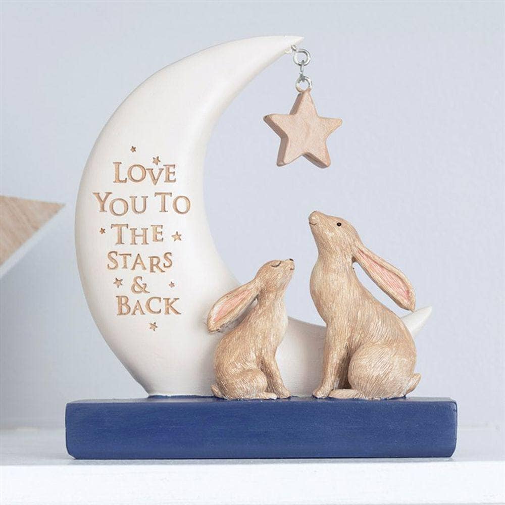 Resin Decorative Sign | "Love You To The Stars and Back" | Calming Colour