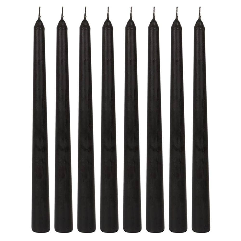 Set of 8 Vampire Blood Taper Candles | Calming Colour