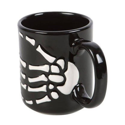 Skeleton Hand Mug | Calming Colour