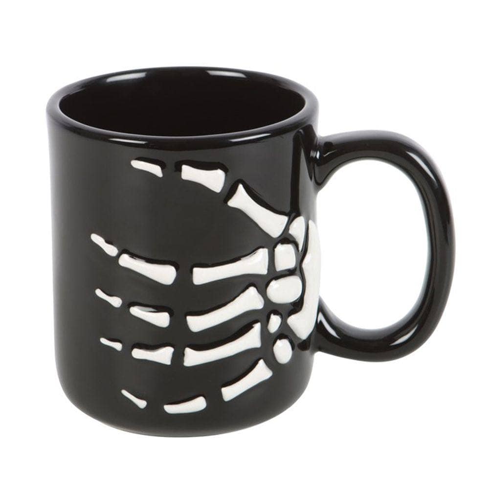 Skeleton Hand Mug | Calming Colour