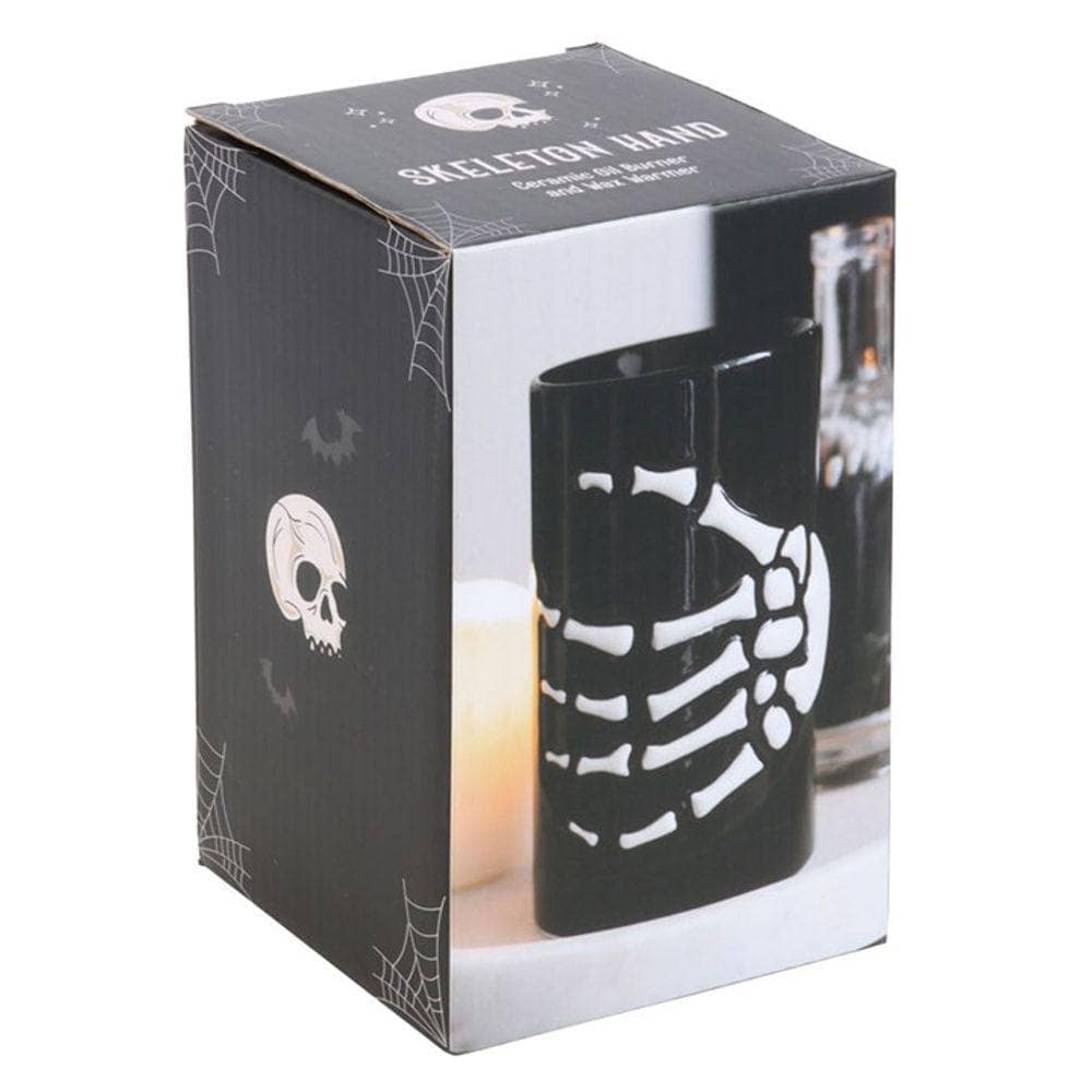 Skeleton Hand Oil Burner | Calming Colour