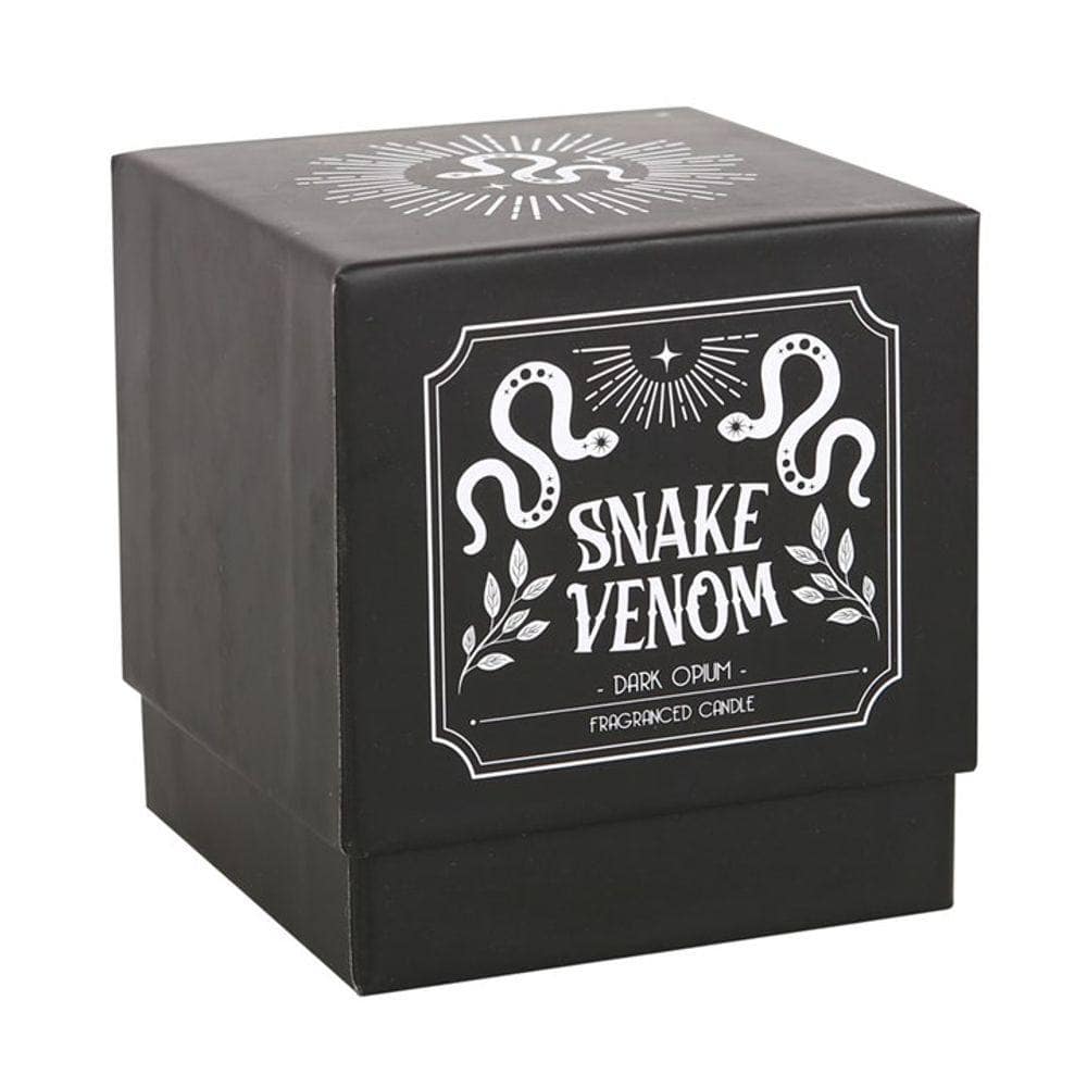 Snake Venom Dark Opium Candle | Calming Colour