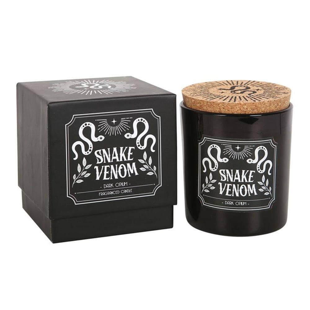 Snake Venom Dark Opium Candle | Calming Colour