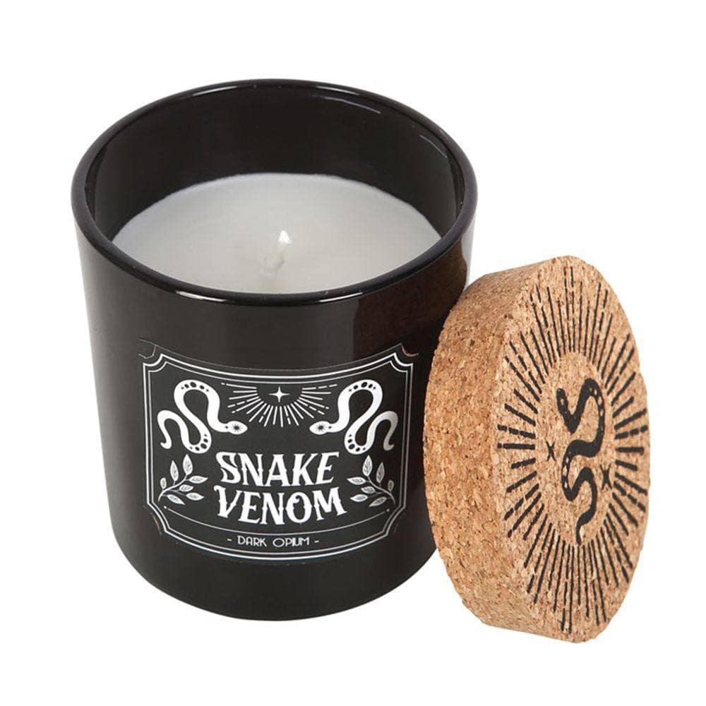 Snake Venom Dark Opium Candle | Calming Colour