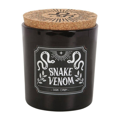 Snake Venom Dark Opium Candle | Calming Colour