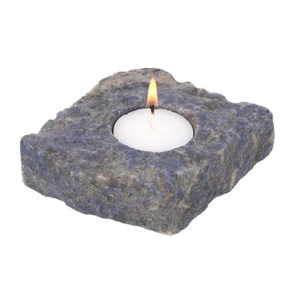 Sodalite Tealight Holder | Calming Colour