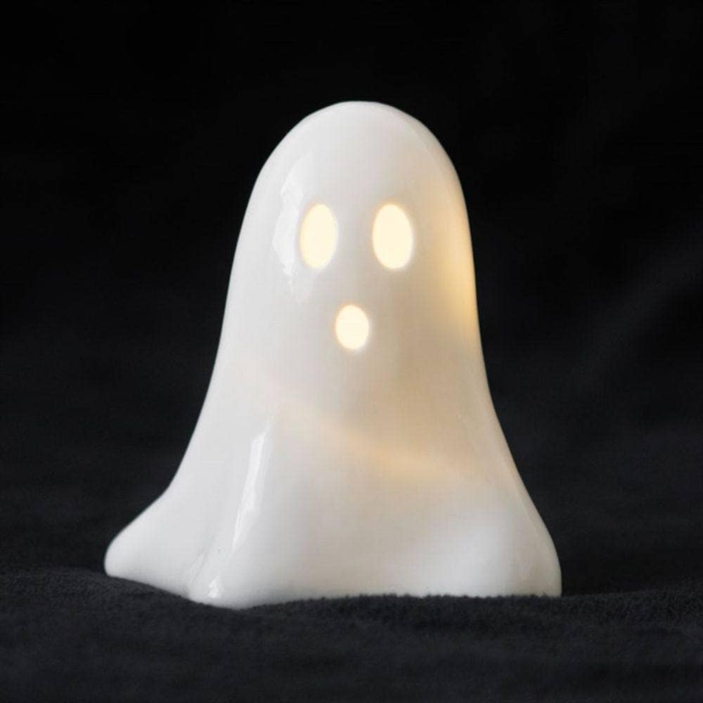 Spooky LED Ghost | Ceramic | Calming Colour