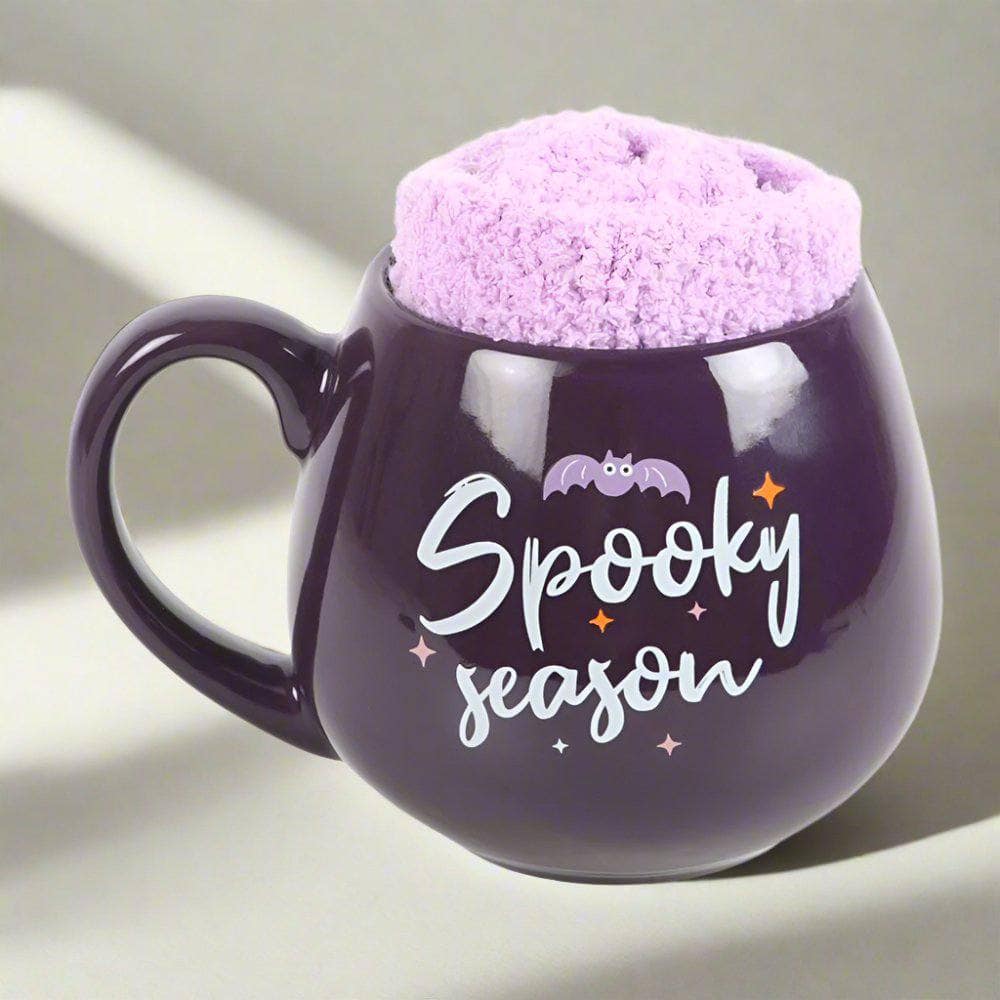 Spooky Season Mug and Socks Set | Calming Colour