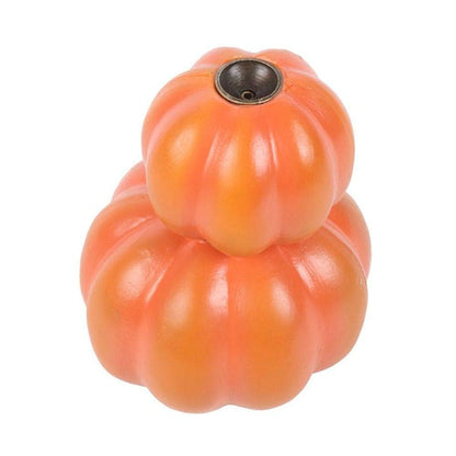 Stacked Pumpkins Backflow Incense Burner | Calming Colour