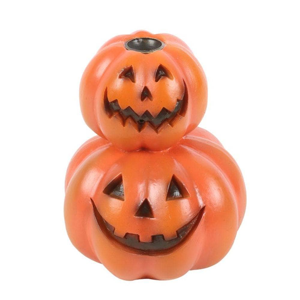 Stacked Pumpkins Backflow Incense Burner | Calming Colour