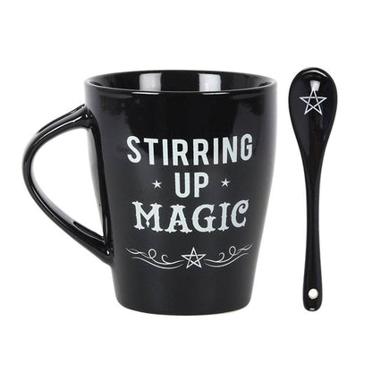 Stirring Up Magic Mug and Spoon Set | Calming Colour