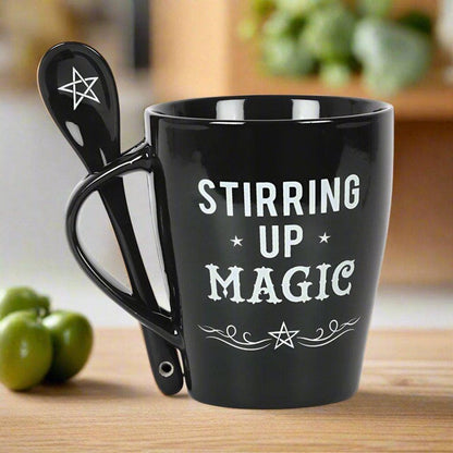 Stirring Up Magic Mug and Spoon Set | Calming Colour