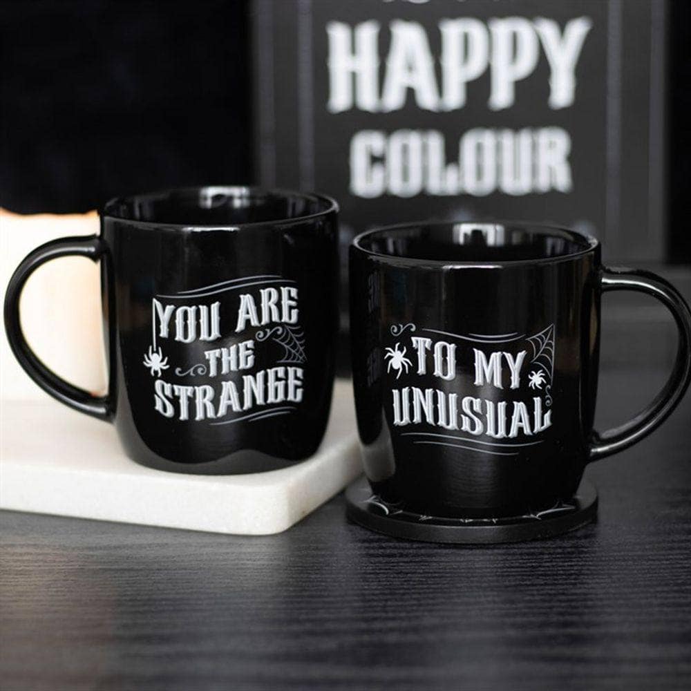 Strange and Unusual Couples Mug Set | Calming Colour