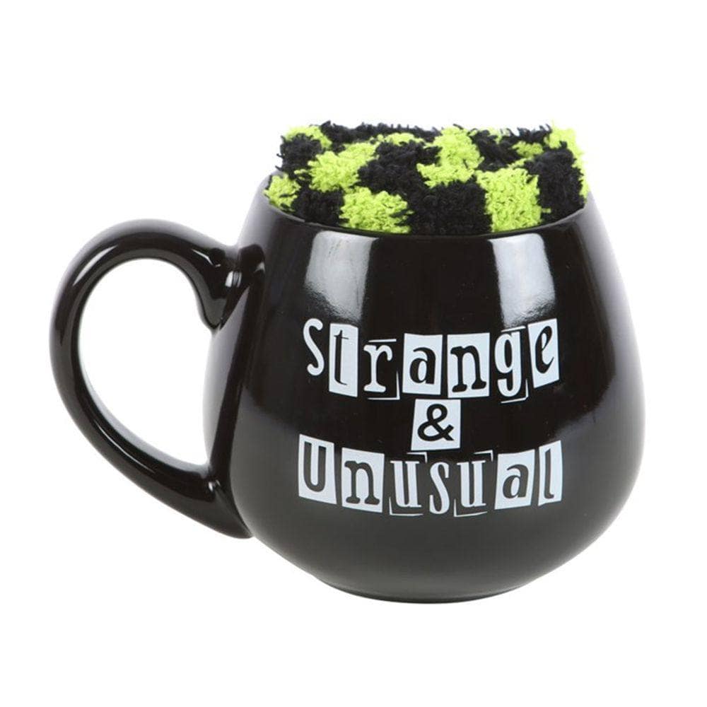 Strange & Unusual Mug and Socks Set | Calming Colour